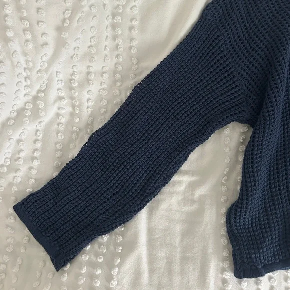Edikted Navy Star Knit Sweater - Picture 5 of 5